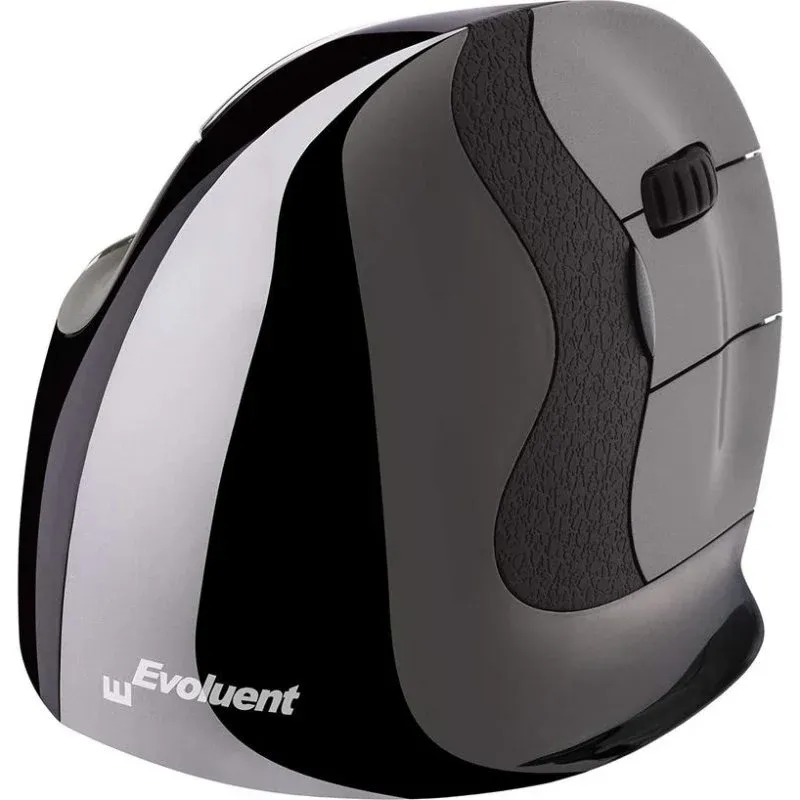 Rato Evoluent VMDMW Wireless Laser 2600 DPI Cinzento Vertical Ergonomico