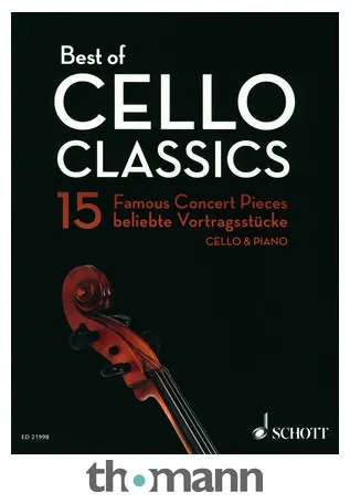 Schott Best Of Cello Classics