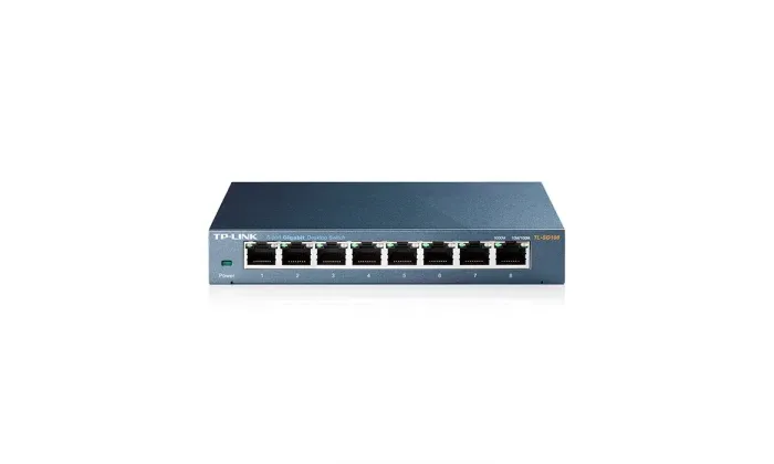 Switch TP-Link TL-SG108 8 Portas Gigabit