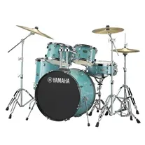 Yamaha Rydeen Standard c/Pratos Paiste 101 Turquoise Glitter