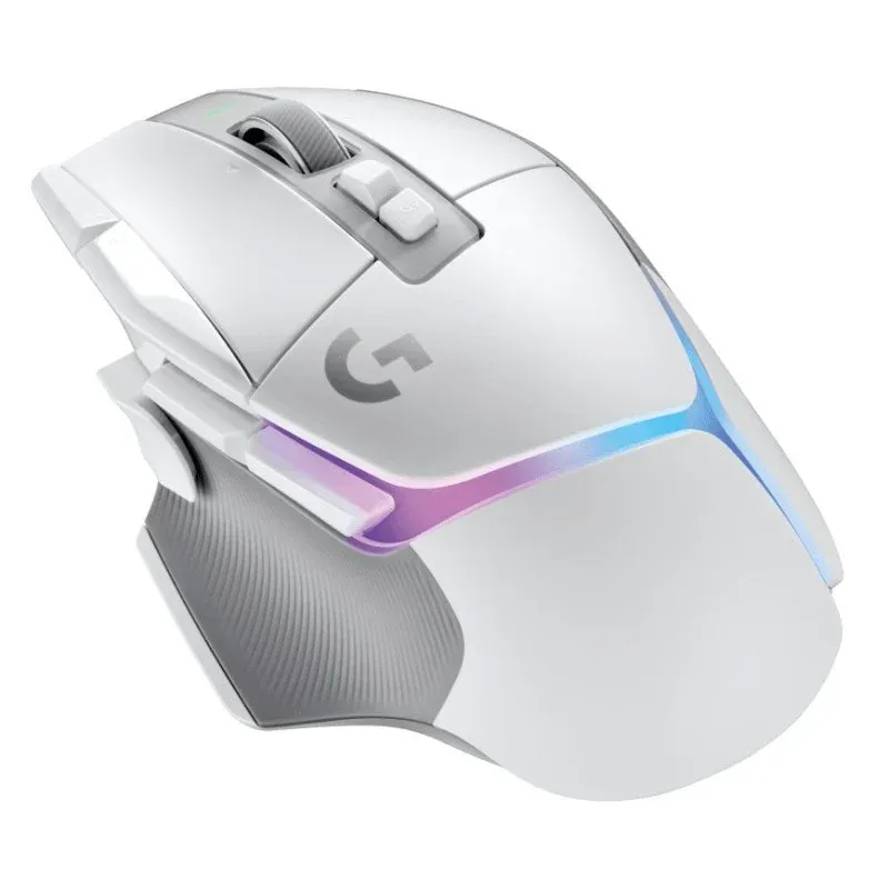 Logitech G502 X Plus Rato Sem Fios Gaming RGB 13 Botões 25600DPI Branco