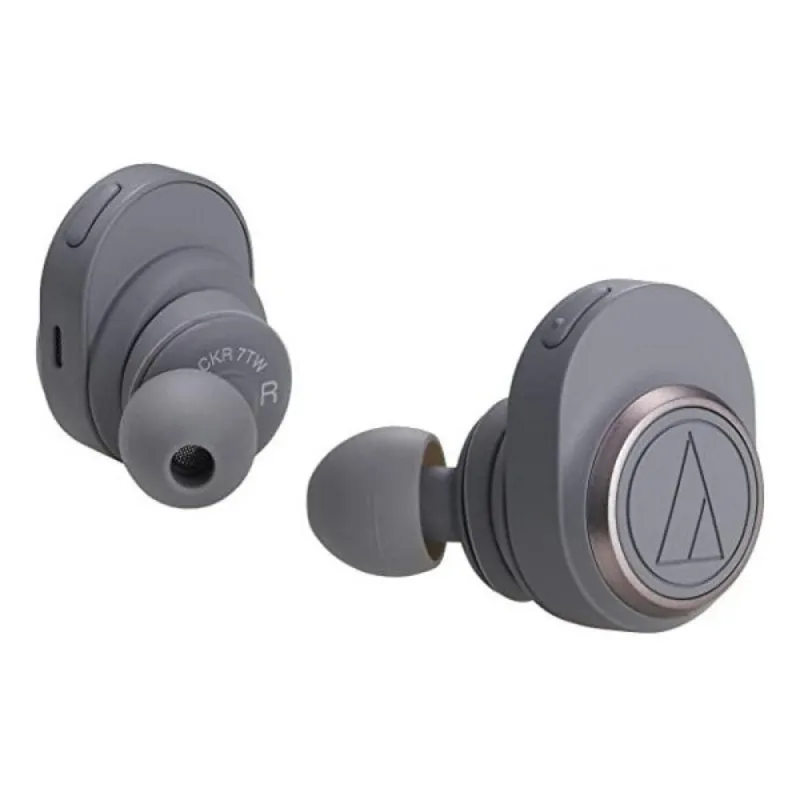 Audio-Technica ATH-CKR7TWGY Auriculares Sem Fios Bluetooth com Microfone Cinzentos