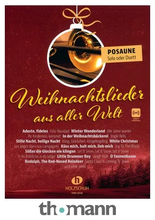 Holzschuh Verlag Weihnachtslieder Posaune