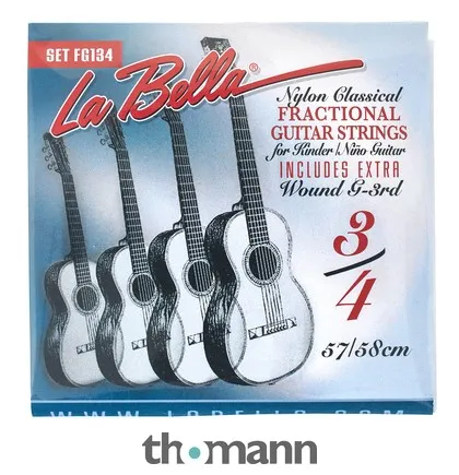 La Bella FG134 3/4 Guitar Nylon
