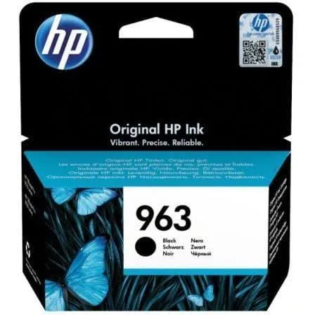 Tinteiro 963 Officejet Pro 9010 / 9020 / 9022 / 9023 / 9025 (Preto) - HP