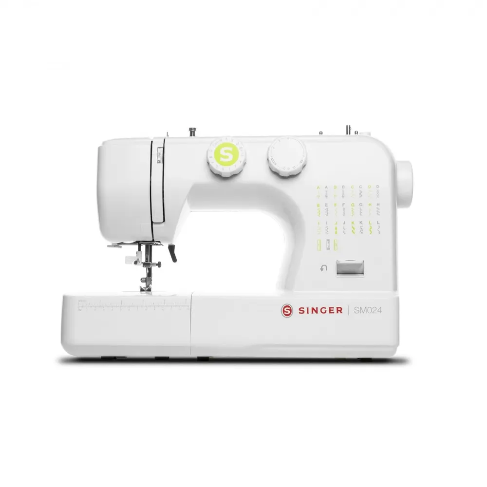 Máquina De Costura Singer Sm024 24 Pontos Threading.Aut