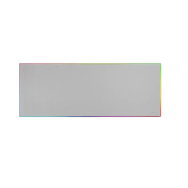 Tapete de Rato (Mousepad) Mars Gaming MMP224W Rainbow Line Edge Design XXL Branco