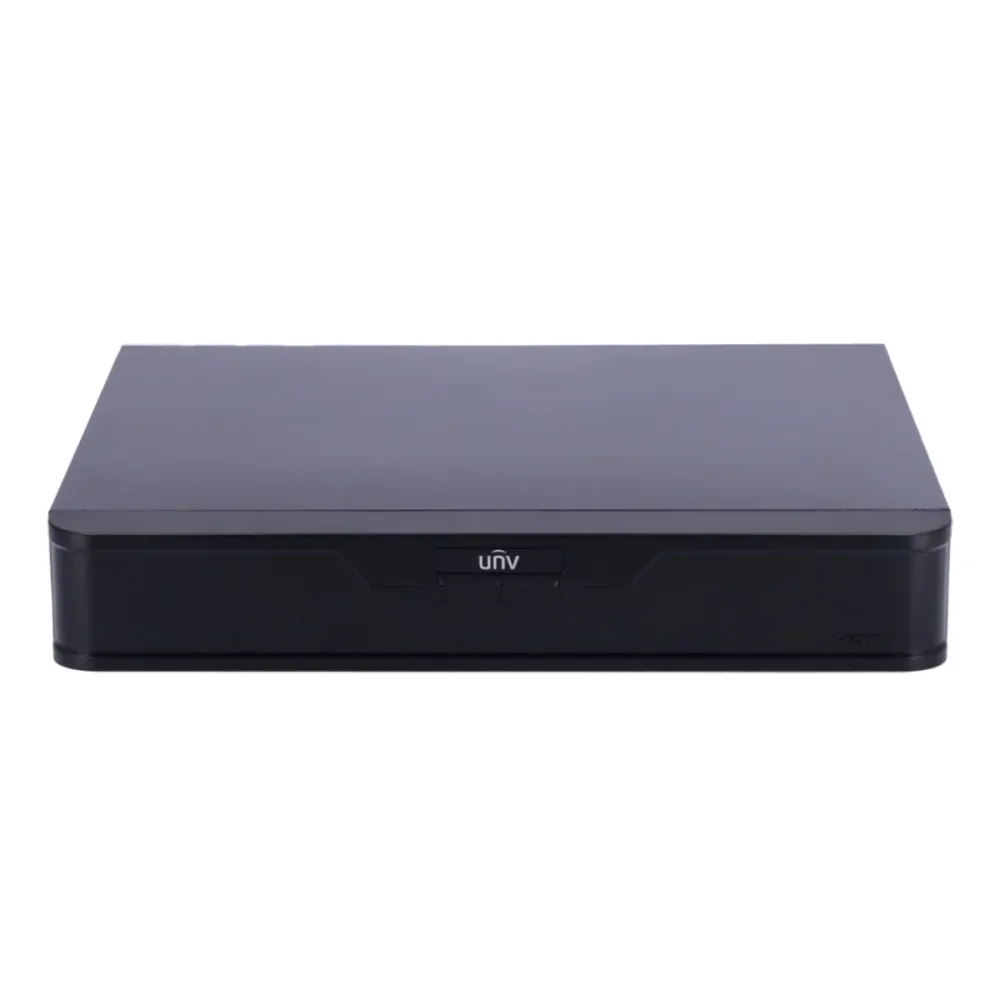 Gravador NVR Uniview 8 Canais 4K Preto - UV-NVR501-08B
