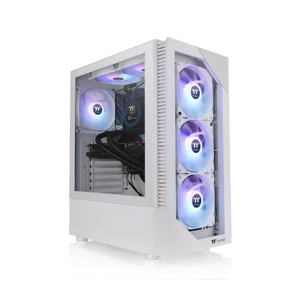 Caixa Thermaltake View 200 TG ARGB ATX Branco