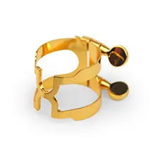 Abraçadeira/Tapa Boqulha Sax Baritono Rico HBS2G Dourado