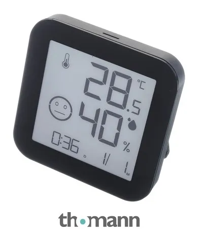 TFA Dig Thermo-Hygrometer BK&WH BK