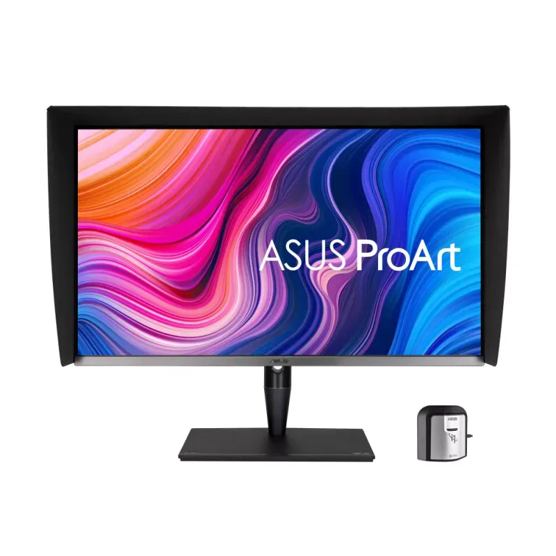 ASUS ProArt Display PA32UCG-K 4K HDR IPS mini LED professional monitor – 32-inch, 1600 nits, 1152-zone local dimming, 120 Hz variable refresh rate (VRR), FreeSync Premium Pro, Dolby Vision®, HDR10, HLG, Delta E < 1, DCI-P3, hardware calibration, Thunderbo