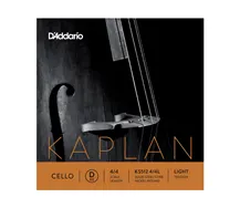 Corda Individual Violoncelo 4/4 D'addario Kaplan KS512L Ré