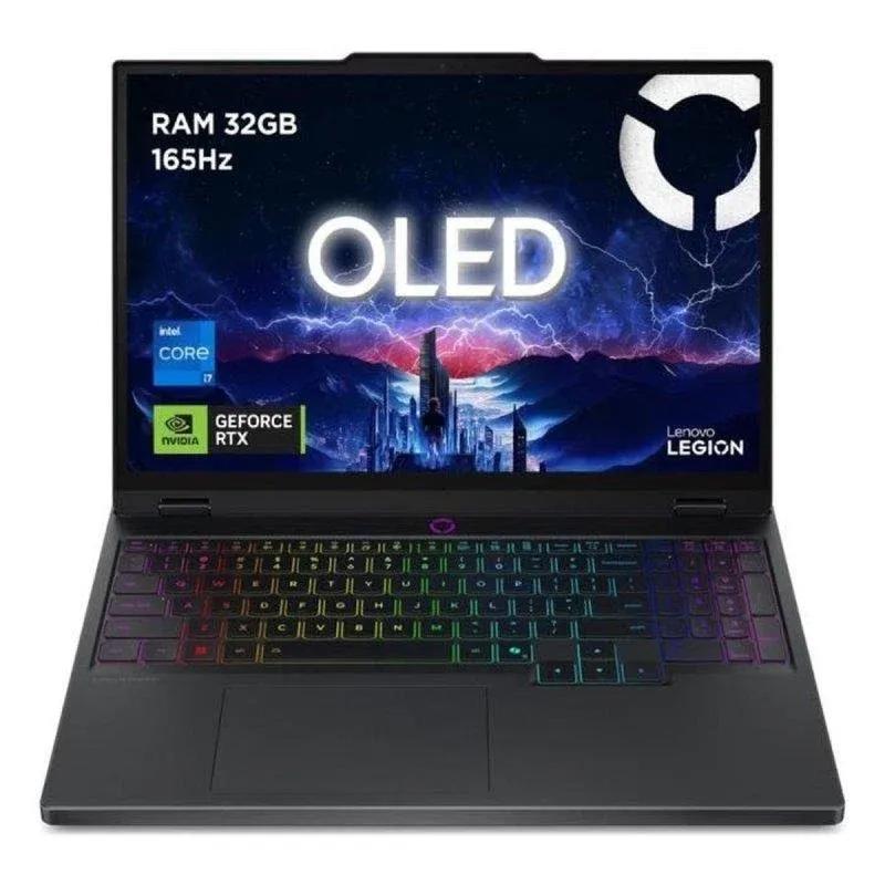 Portátil Lenovo Legion 5 15IRX10 15,1" Intel Core i7-13650HX 32GB 512GB SSD RTX 5060 Sem Sistema Operativo