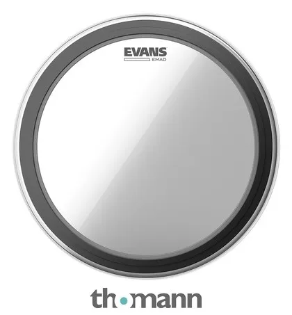 Evans 18" EMAD Clear Bass Drum