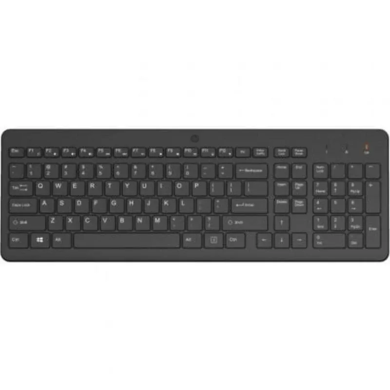 HP 220 Teclado de Membrana Chiclet LED Sem Fios com Encriptação 128 bits (ES)