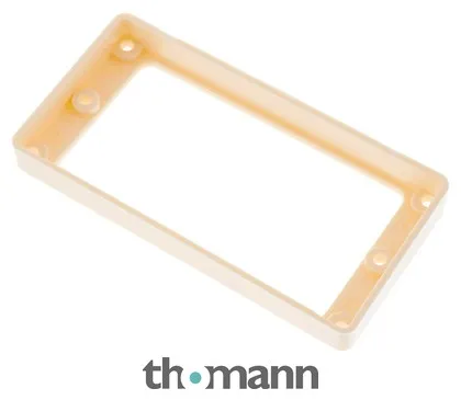 Harley Benton Hu Frame Flat Top Cream Bridge