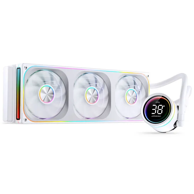 Water Cooler CPU Jonsbo TH-360 ARGB Branco - 360mm
