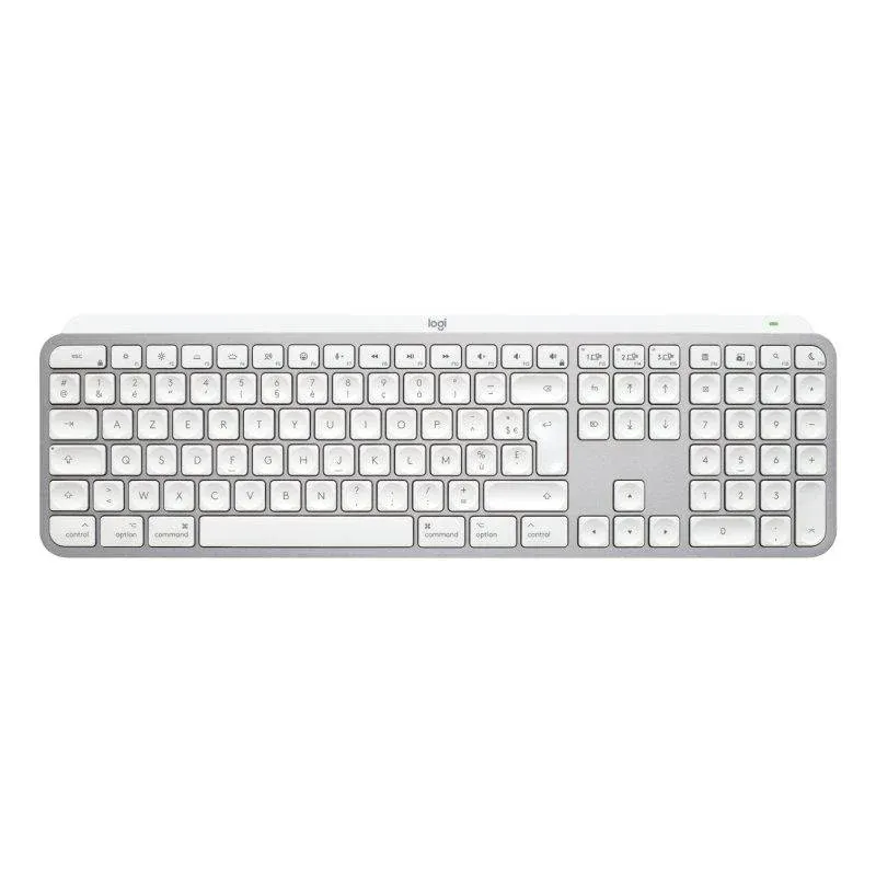 Teclado Logitech Master Series MX Keys S for Mac AZERTY Francês retroiluminado