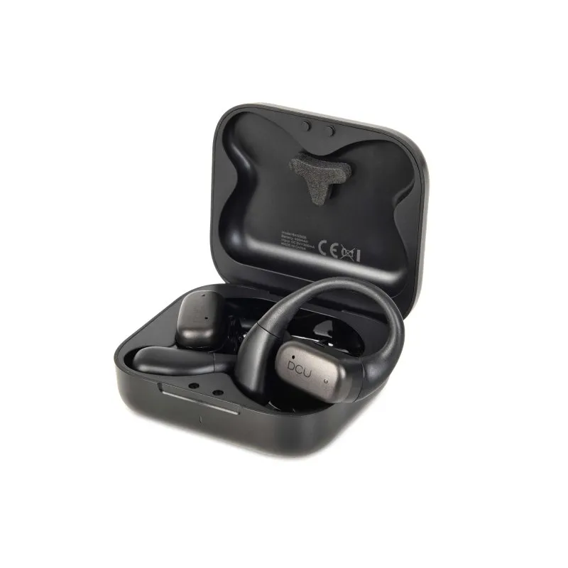 Auriculares Bluetooth abertos Dcu Tecnologic Ows pretos