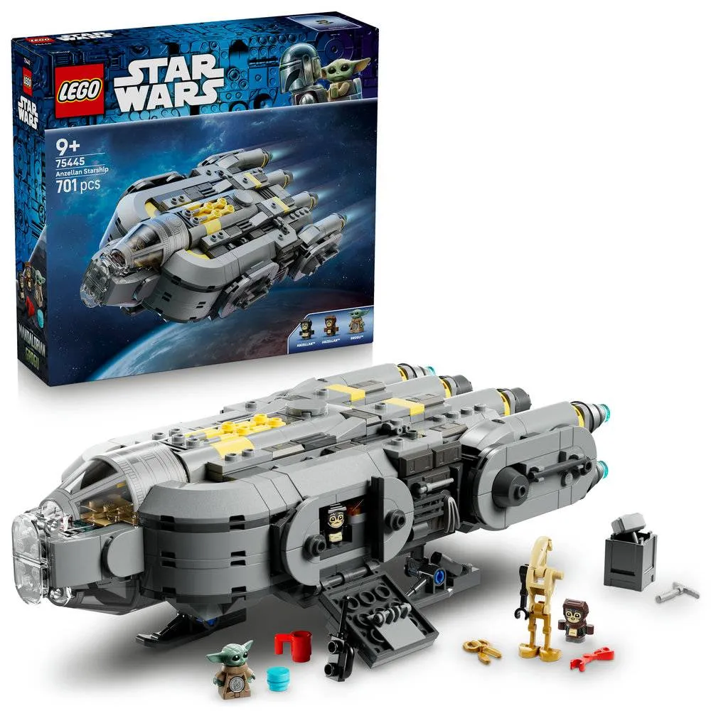LEGO Star Wars: Nave Anzellana | Idades 9+ | 701 Peças | Item 75445