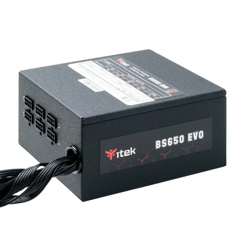 Fonte Alimentação Itek BS650 Evo 650W 80 Plus Bronze Semi Modular