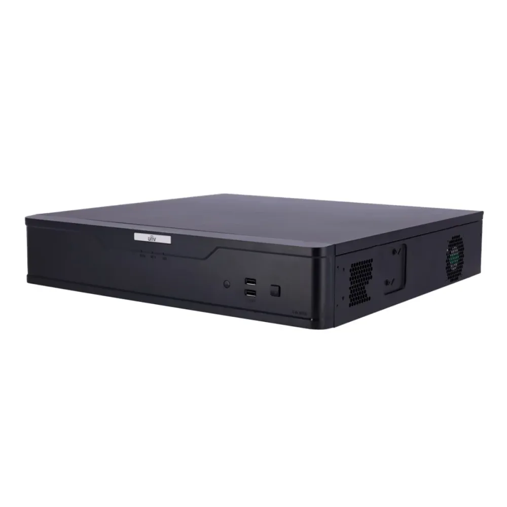 Gravador DVR Uniview Easy 32 Canais HDTVI/HDCVI/AHD/CVBS + 4 Extra IP 8MP Preto - UV-XVR308-32Q3