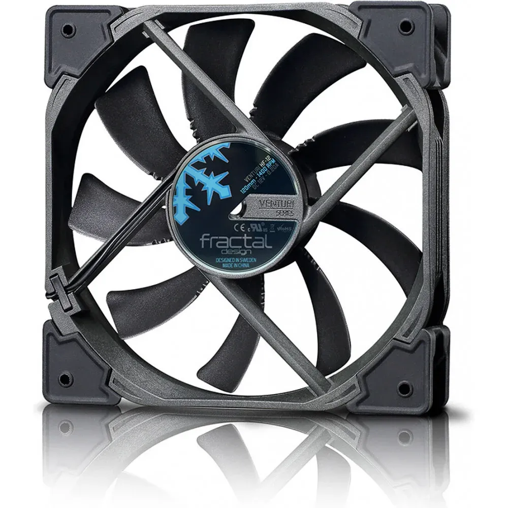 Ventoinha Fractal Design Venturi HP-14 PWM 140mm Preto, Cinzento