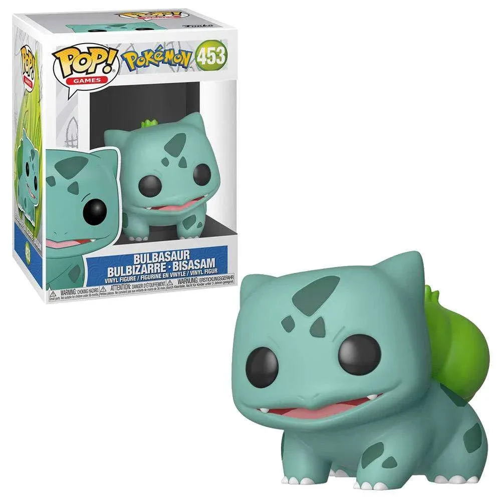 Figura Funko Pop! Games Vinyl: Pokémon - Bulbasaur #453