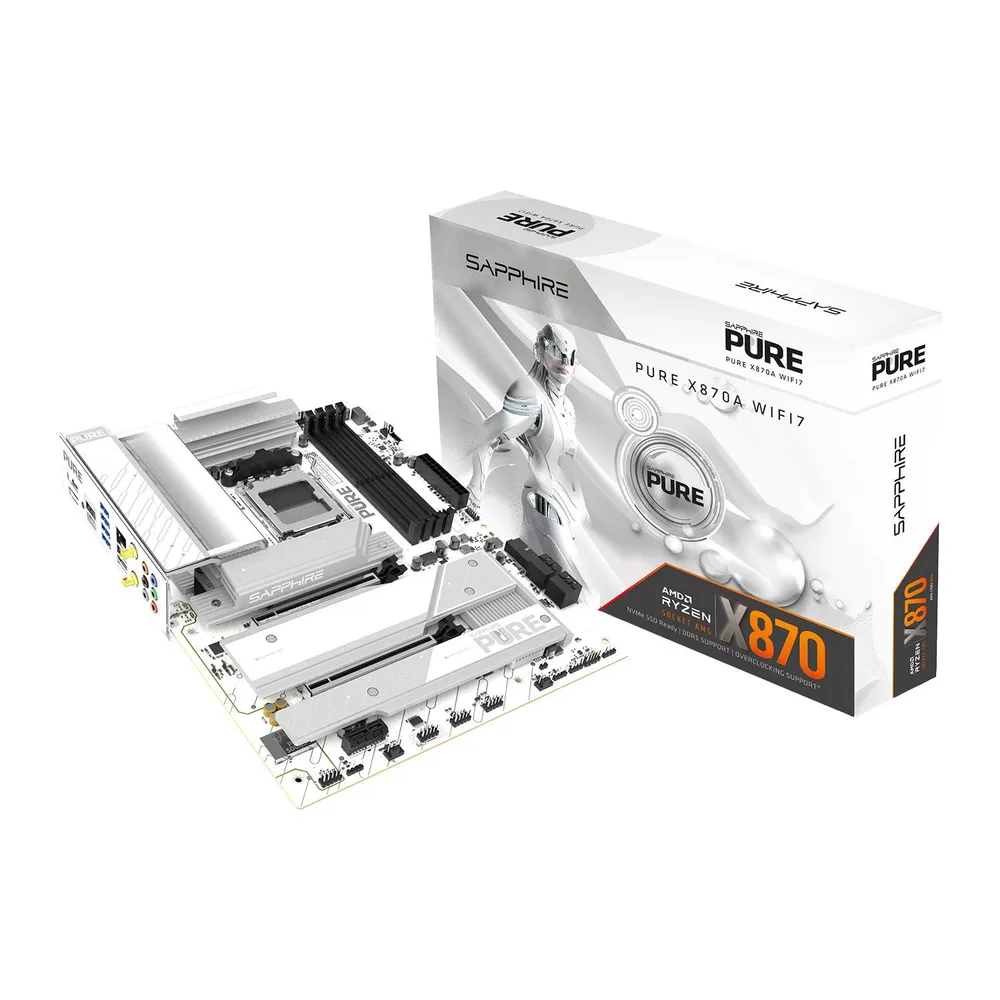 Motherboard ATX Sapphire Pure X870A WiFi 7 SktAM5
