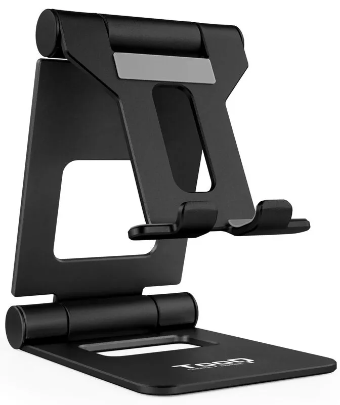 Suporte de Mesa Tooq Ajustável p/ Smartphone/Tablet Max. 10" Preto