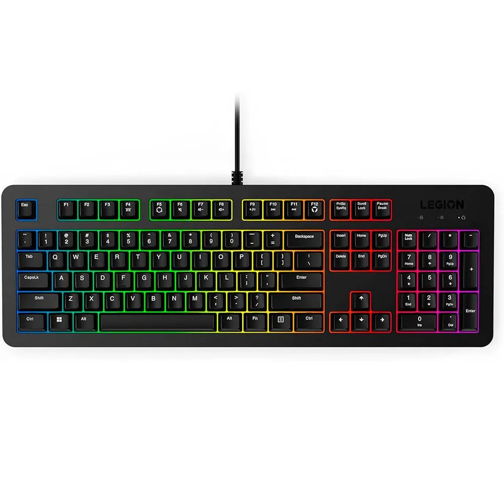 Teclado Lenovo Legion K310 RGB Gaming PT Preto