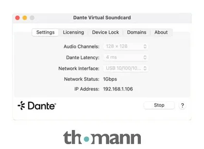 Dante DVS Pro Three-Years