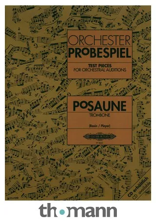 Edition Peters Orchester Probespiel Posaune