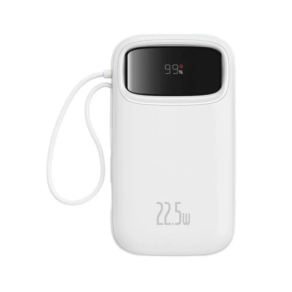 Powerbank Baseus Qpow2 10000mAh 22.5W Branca