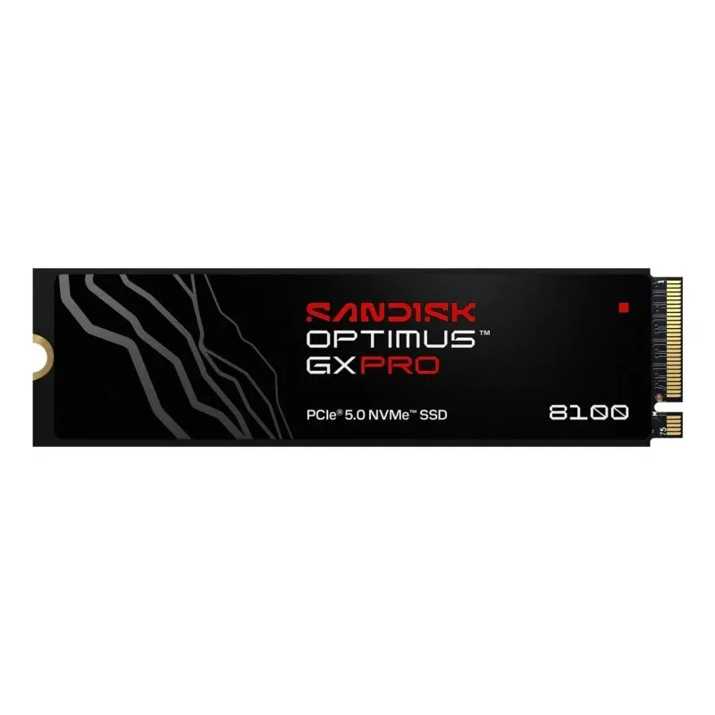 Disco Rígido Disco Duro SanDisk Optimus GX PRO 8100 1TB M.2 NVMe 14900MB/s PCIe 5.0
