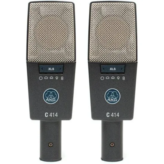 AKG MICROFONE CONDENSADOR C 414 XLS Matched Pair