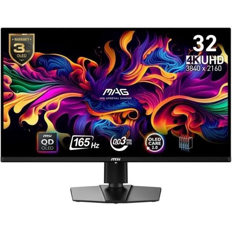 Monitor MSI MAG 321UP 31.5" UltraHD 4K 165Hz QD-OLED 1ms Pivot