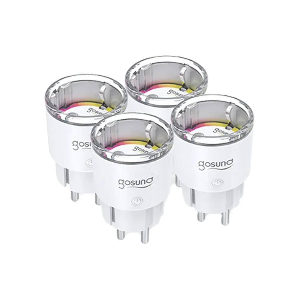Gosund Tomada inteligente EP2-Z ZigBee 10A 4 unidades