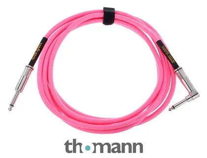Ernie Ball Instrument Cable Neon Pink