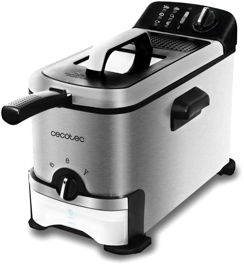 Fritadeira CleanFry Infinity 3000 ProFilter 3L 2000W - CECOTEC