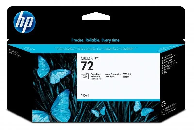 HP 72 original UV Ink cartridge C9370A photo black high capacity 130ml 1-pack