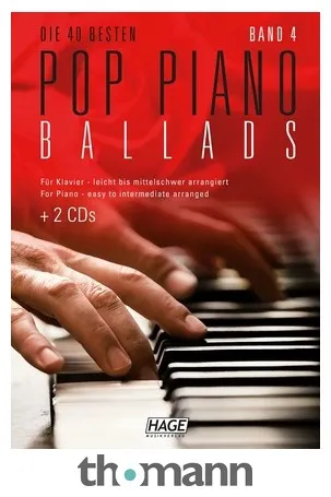 Hage Musikverlag Pop Piano Ballads 4