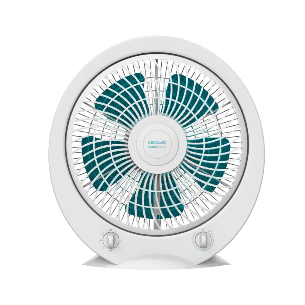 Ventoinha de Chão Cecotec Energysilence 4500 Power Box 45W Branca - 08347