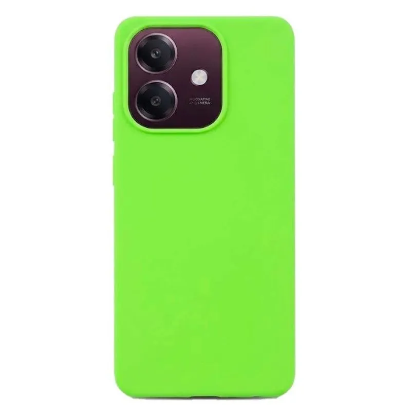 Funda para telemóvel Silicone Ultra Suave Verde Lima Antichoque para Oppo A60 5G