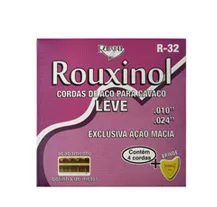 Jogo cordas Cavaquinho Brasileiro Rouxinol R32 Ball End