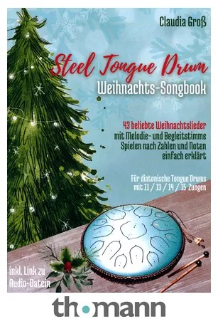 Claudia Groß Steel Tongue Drum Weihnacht
