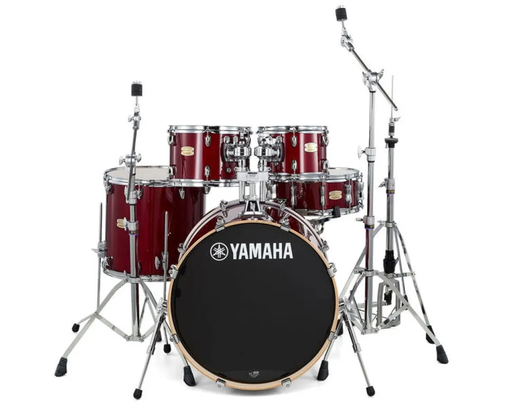 Yamaha Stage Custom Standard Set Cranberry Red SBP2F5 CR 6W (Bombo 22)