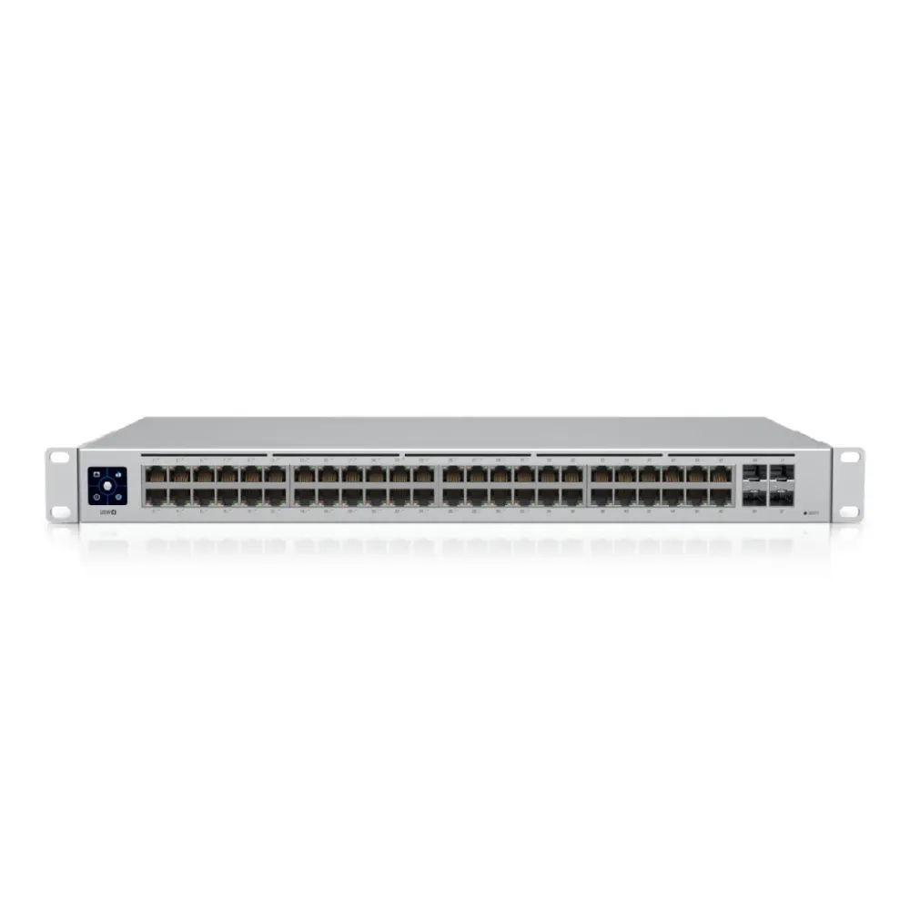 Switch Ubiquiti Unifi 52 Portas 10/100/1000 Mbp/s Cinzento (USW-48-POE)