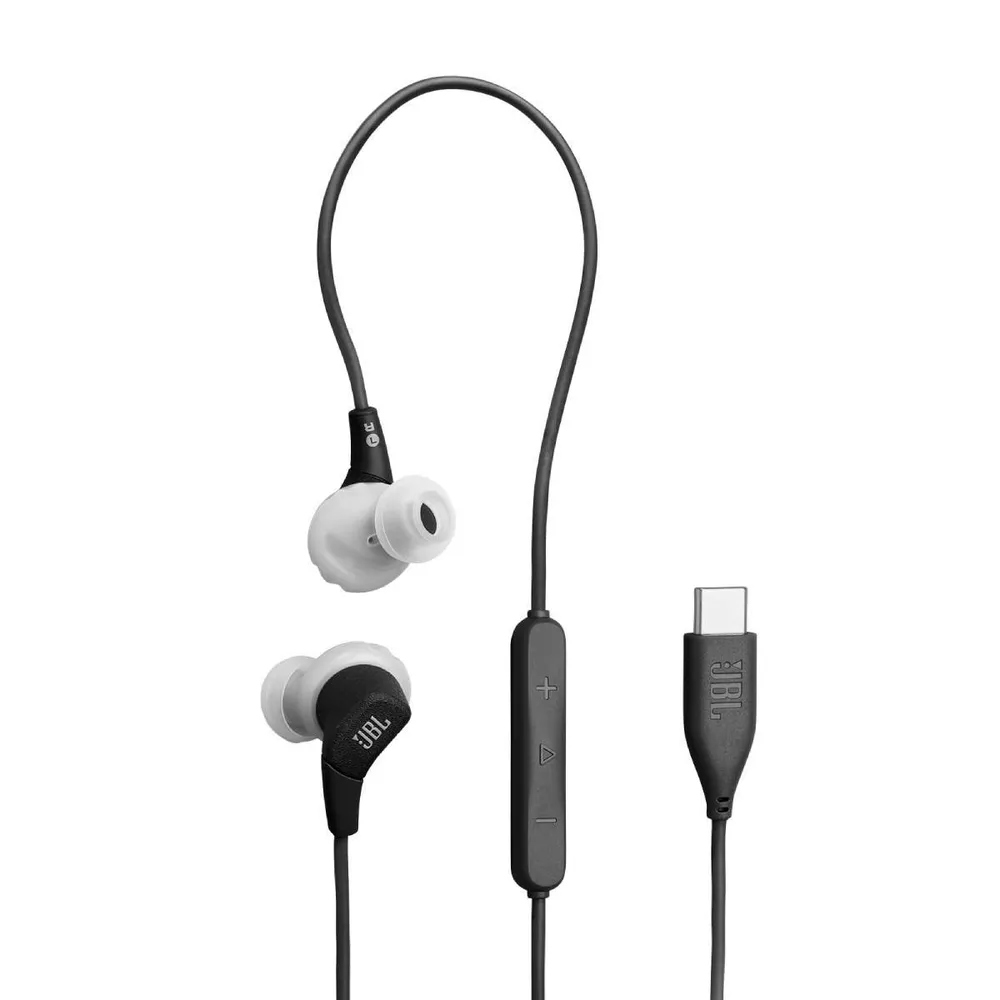 Auriculares JBL Endurance Run 3C USB-C Pretos